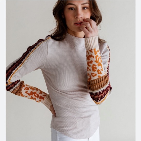 Free People Switch It Up Cuff Thermal Top - Picture 3 of 12